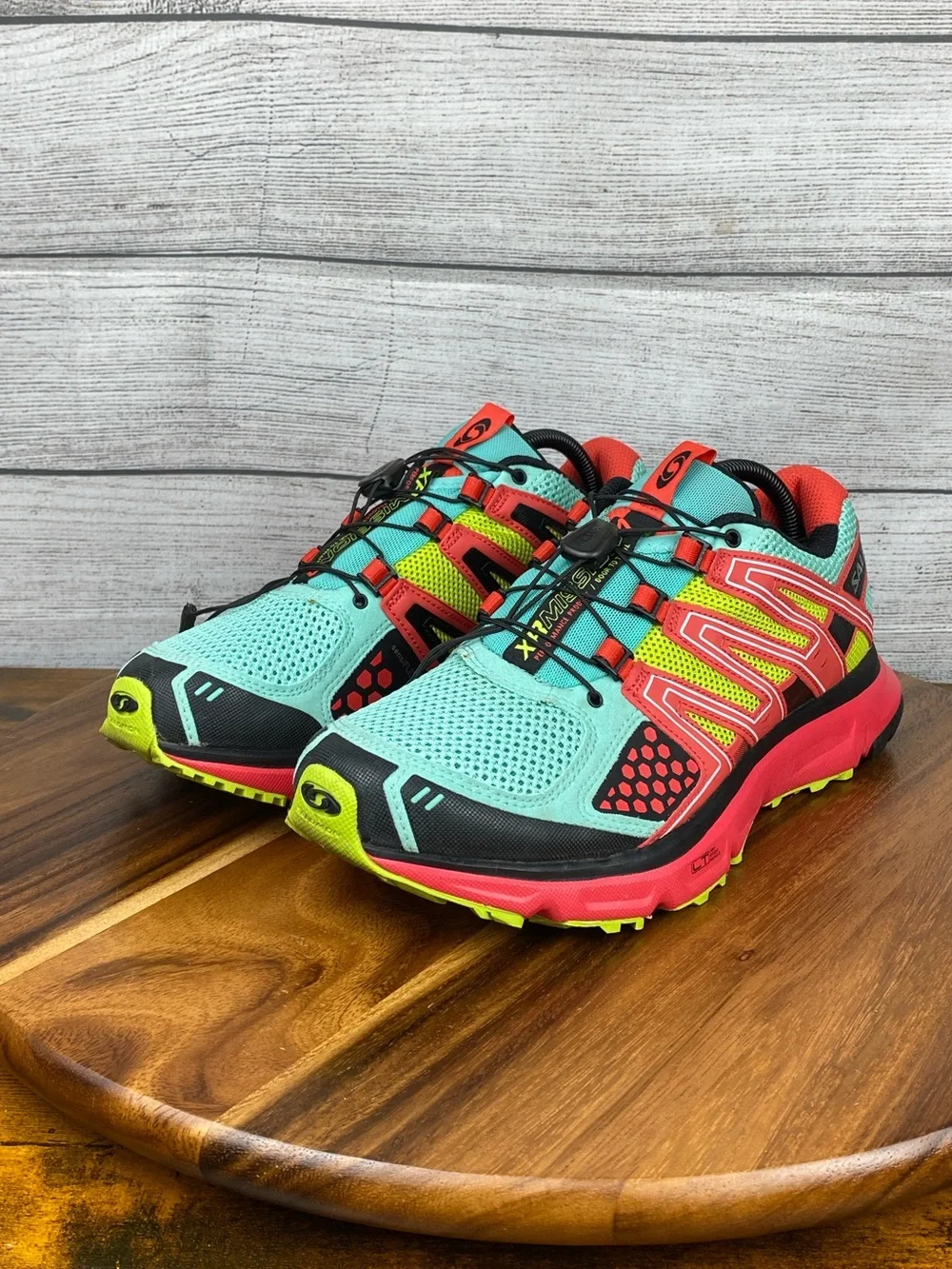 Salomon XR Mission 1 Multicolor Trail Running Shoe 128431 Womens Sneaker Size 10